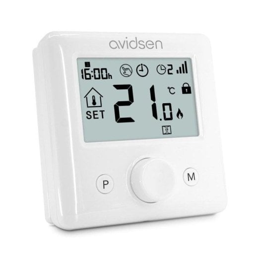 Thermostat Intelligent Avidsen Home Sans fil pour Chauffage