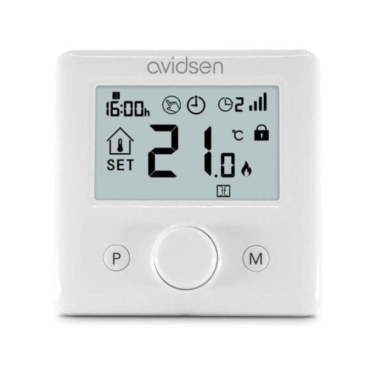 Thermostat Intelligent Avidsen Home Sans fil pour Chauffage