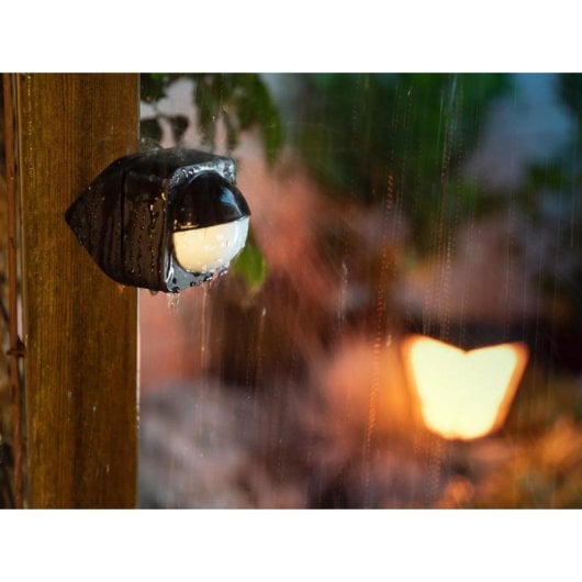 Sensor de movimiento Philips Hue Outdoor inalámbrico IP54 para exterior negro