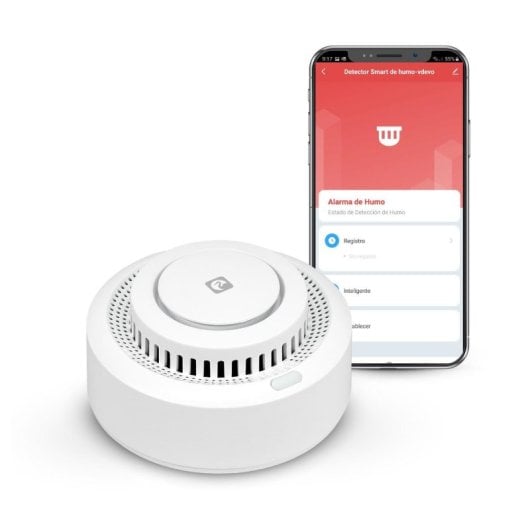 Détecteur de fumée intelligent Garza WiFi Bluetooth 20 m² plastique