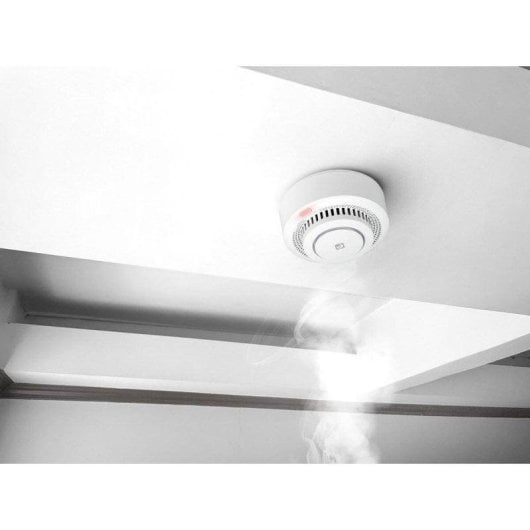 Détecteur de fumée et de gaz GARZA Smart WiFi Bluetooth Sans fil Alerte sonore et lumineuse Appli