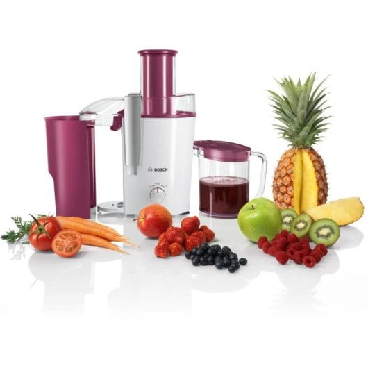 Licuadora Bosch MES25C0 Centrífuga 700W 2L Cereza/Branco Inox