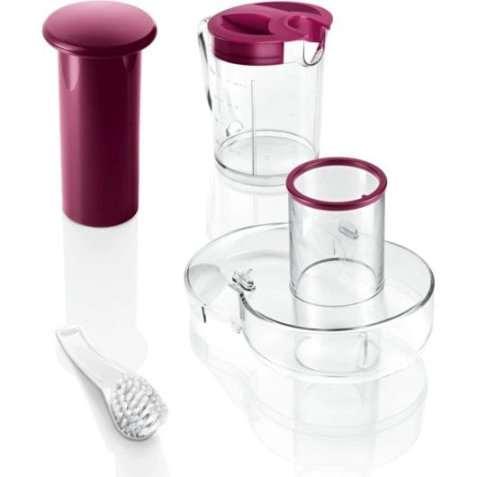 Licuadora Bosch MES25C0 Centrífuga 700W 2L Cereza/Branco Inox