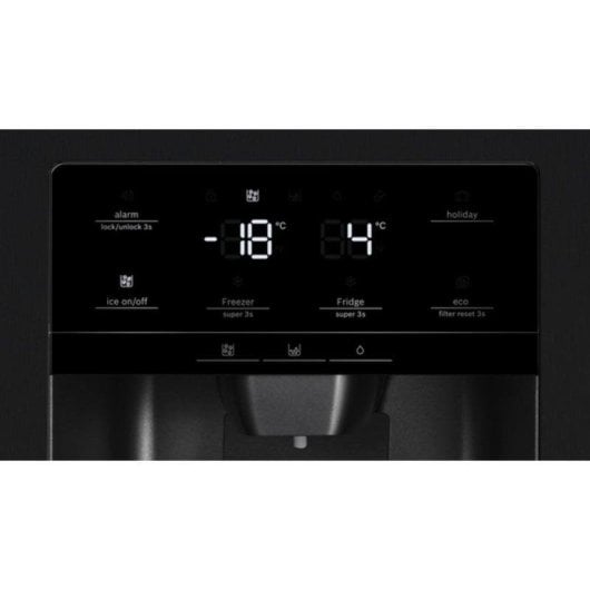 Frigorífico Americano Bosch KAD93ABEP No Frost 178 cm 562 L E Negro