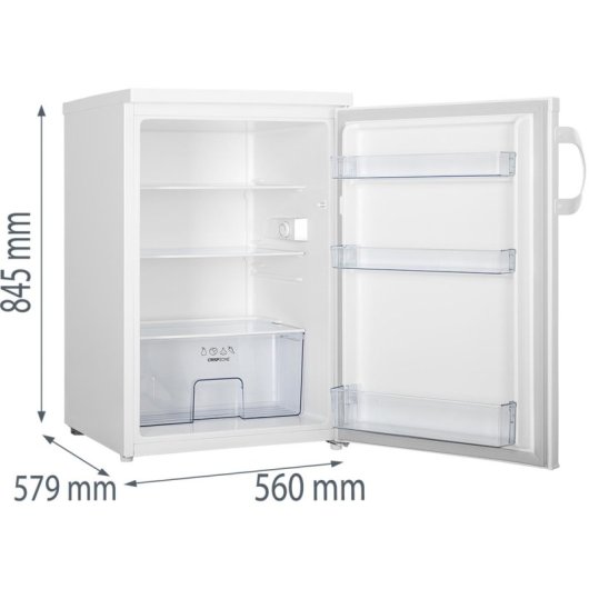 Réfrigérateur Une Porte Gorenje R492PW Defrost 84,5 cm 133 L E Blanc