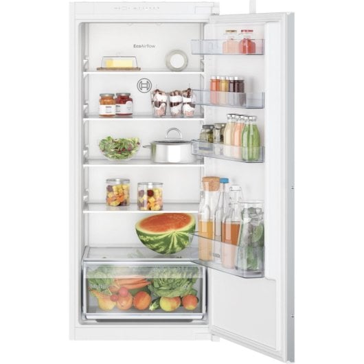 Réfrigérateur Une Porte Bosch KIR41NSE0 Defrost 122 cm 204 L E Blanc Porte réversible LED