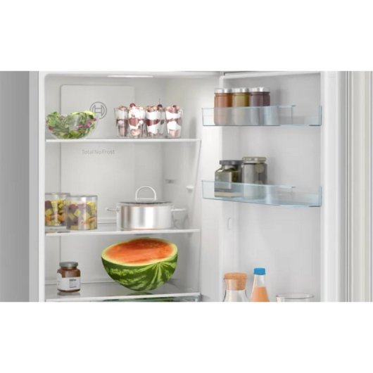 Réfrigérateur Combiné Bosch KGN33NSDB No Frost 175 cm 279 L D Inox