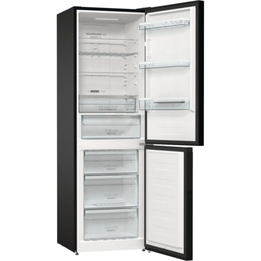 Réfrigérateur combiné Gorenje NRK6192ABK4 No Frost 185 cm 302 L E Noir