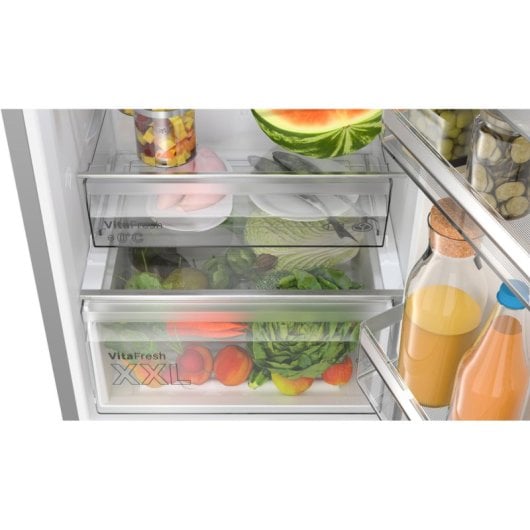Réfrigérateur Combiné Bosch KGN362IDF No Frost 186 cm 321 L D Inox