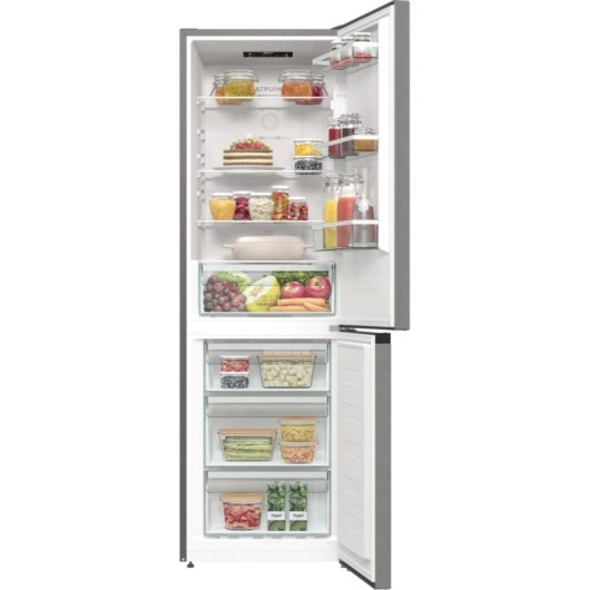 Réfrigérateur Combiné Gorenje NRK61CS2XL4 No Frost 185 cm 300 L C Gris