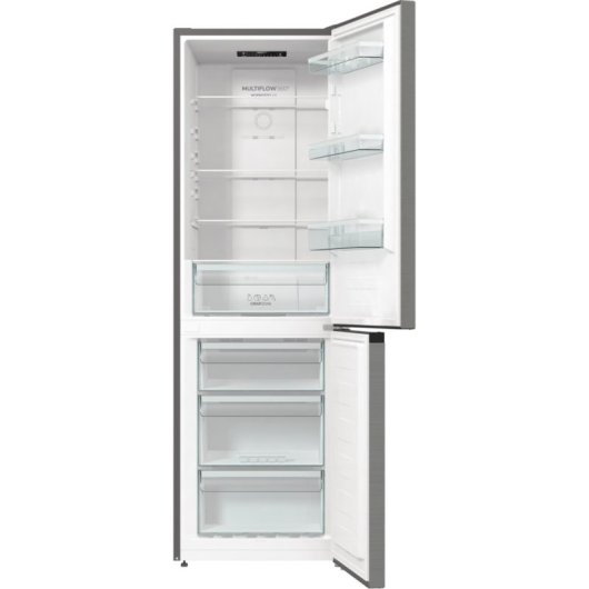Réfrigérateur Combiné Gorenje NRK61CS2XL4 No Frost 185 cm 300 L C Gris