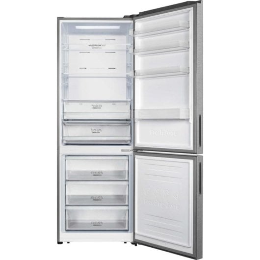 Réfrigérateur Combiné Gorenje NRK720EAXL4 No Frost 200 cm 495 L E Gris