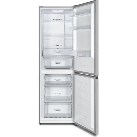 Réfrigérateur combiné Gorenje NRK6192AS4 No Frost 186 cm 304 L E Gris