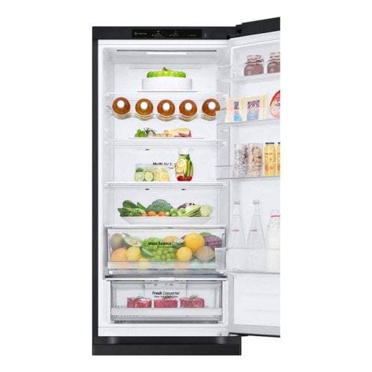 Réfrigérateur combiné LG GBV3200DEP No Frost 203 cm 387 L D Noir