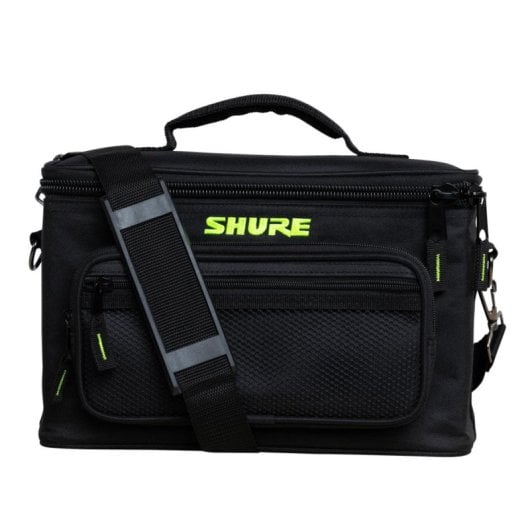 Borsa bandoliera Shure SH-MICBAG04 per microfono compatibile, nylon, nero