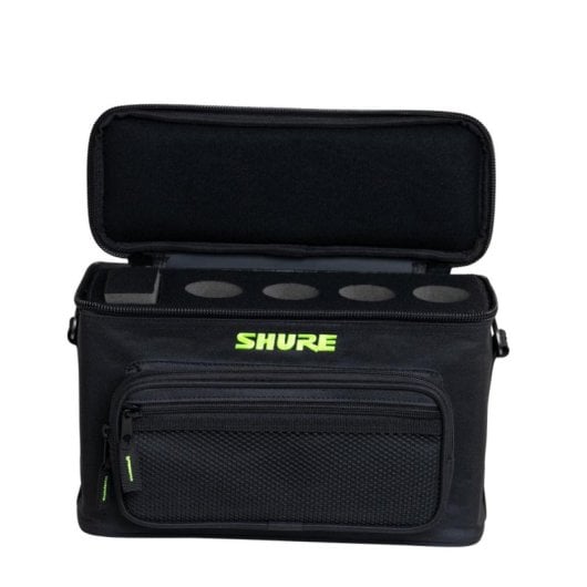 Borsa bandoliera Shure SH-MICBAG04 per microfono compatibile, nylon, nero