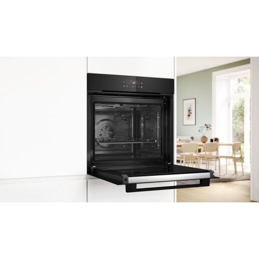 Horno électrique Bosch HBA571BB4 71 L Noir avec nettoyage pyrolytique