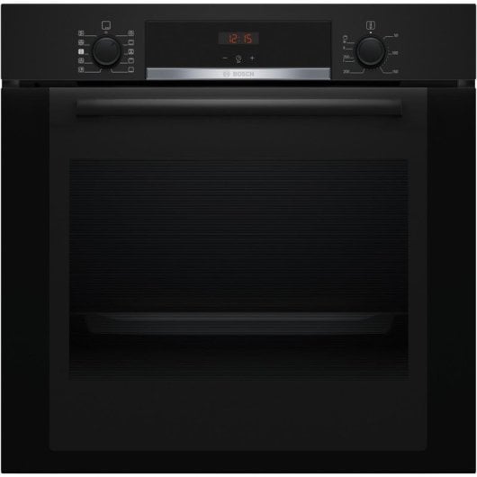 Horno elétrico Bosch Serie 4 HQA334EB3 71L Preto conveção forçada autolimpeza