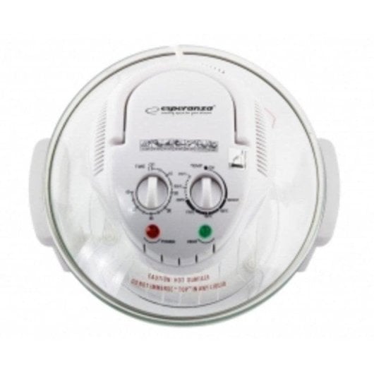 Friggitrice ad Aria Esperanza EKO003 12L 1400W con Timer Meccanico Bianco