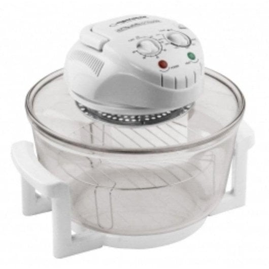 Friggitrice ad Aria Esperanza EKO003 12L 1400W con Timer Meccanico Bianco