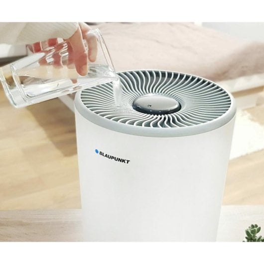 Humidificador Blaupunkt AHE601 Blanco LED Evaporación Vapor 4L 18W