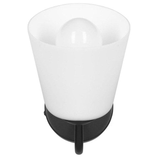 Wandleuchte Activejet AJE-ALMA 1P Schwarz Kegelform Metall E27 IP20