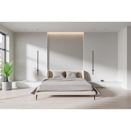 Wandleuchte Activejet AJE-HILTON LED 108 LEDs 13W 4000K Schwarz 900mm