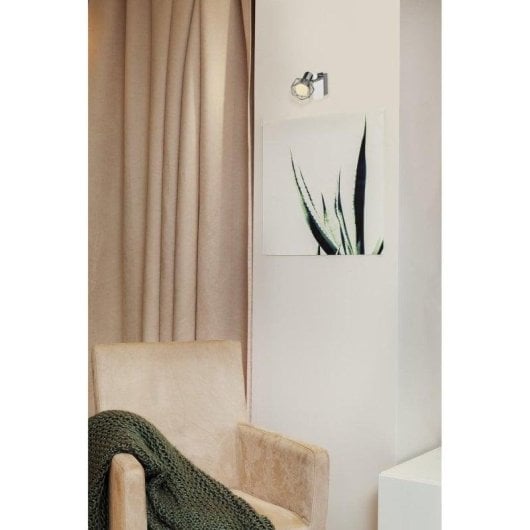 Spot encastrable Activejet AJE-BLANKA 1P E14 IP20 métal argent