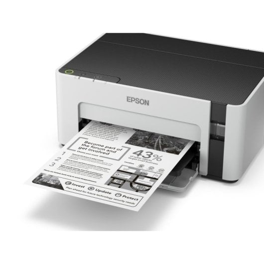 Epson EcoTank M1100 Impressora Monocromática Injeção de Tinta com USB e Tanque de Tinta