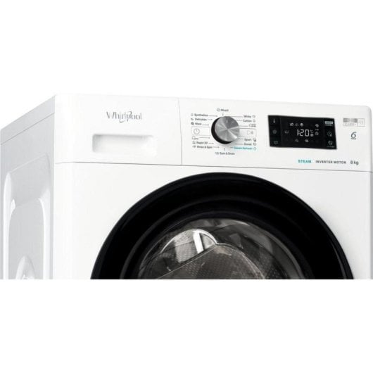 Lave-linge Whirlpool FFB 8458 BV EE Hublot 8 kg 1400 rpm Classe B Blanc