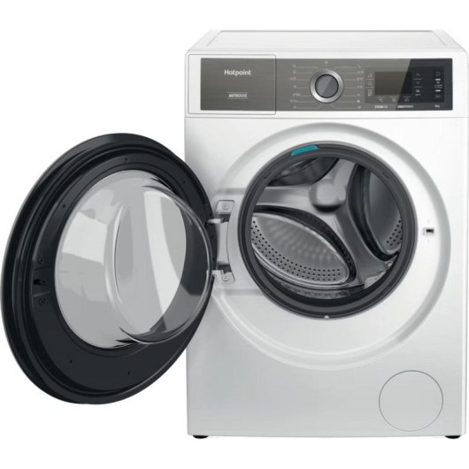 Lave-linge Hotpoint H8 W946WB EU Hublot 9kg 1400rpm Classe A Blanc Affichage LCD
