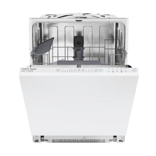 Lave-vaisselle Candy RapidÓ CS 4E7L0W 14 couverts Classe E Wi-Fi Contrôle hOn