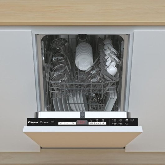 Lave-vaisselle Candy CDIH 2D949 9 couverts E intégré Silence 49 dB Paniers modulables