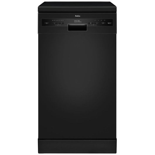 Lavavaisselle Amica MV 438 DCB 10 couverts Classe C LED 3 paniers Noir compact