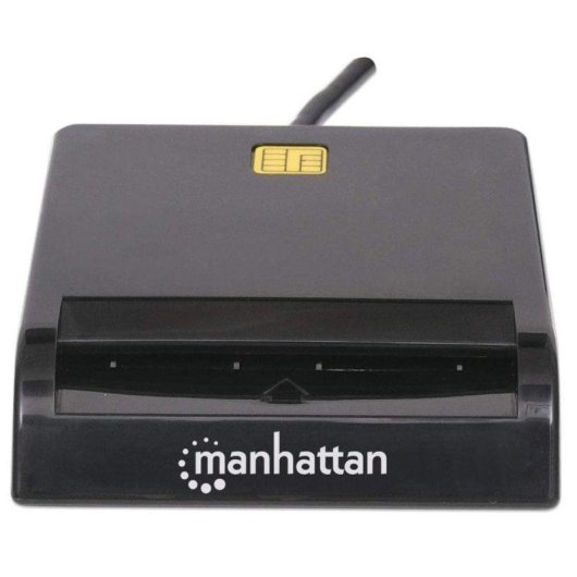 Controllo Accessi Manhattan Lettore Carta Smart USB Universale Plug and Play Multipiattaforma