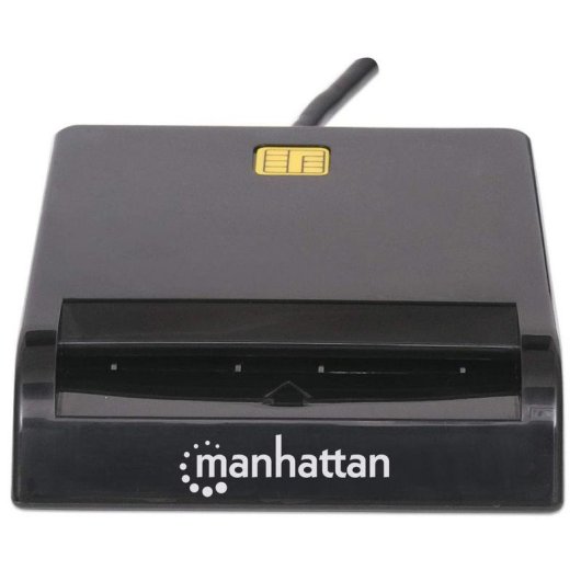 Controllo Accessi Manhattan Lettore Carta Smart USB Universale Plug and Play Multipiattaforma