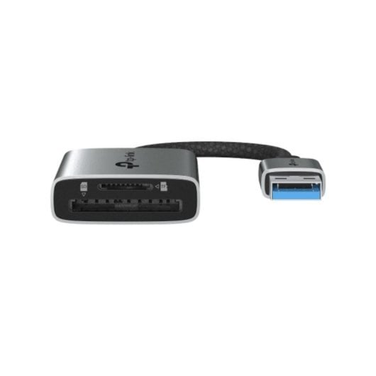 Lector de tarjetas TP-Link UA430 USB-C MicroSD SD Gris Universal