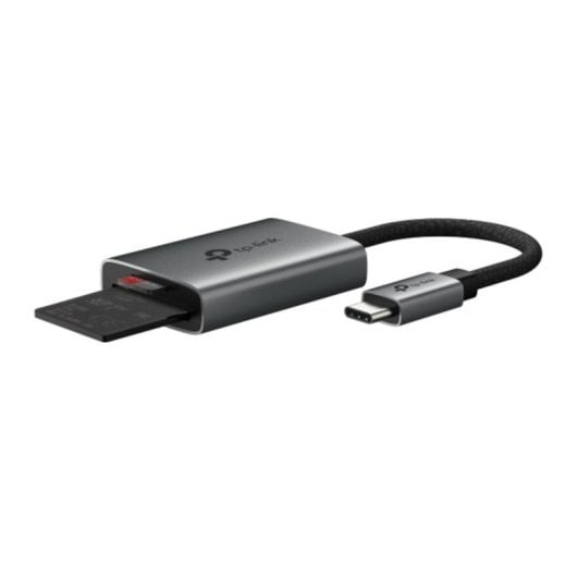 Lector de tarjetas TP-Link UA430C USB-C SD microSD 200MB/s aluminio