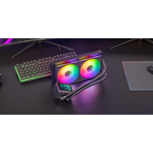 Refrigeración Líquida Mars Gaming ML-VISIONII240 240mm 2 Lüfter ARGB IPS