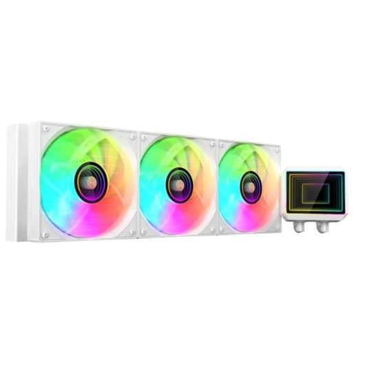 Refrigeración Líquida Mars Gaming ML-TWO360 360mm 3 Ventoinhas ARGB Branco