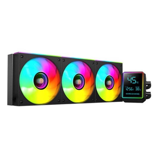 Refrigerazione Liquida Mars Gaming ML-LCDPRO360 360mm 3 Ventole ARGB LCD