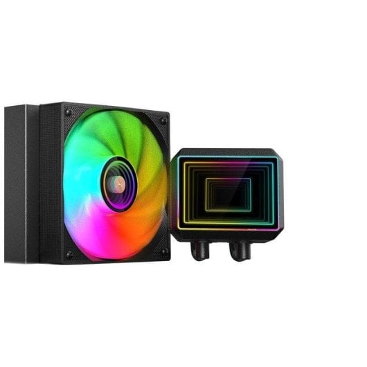 Refrigerazione Liquida Mars Gaming ML-TWO120 120mm 1 Ventola ARGB Infinity Mirror