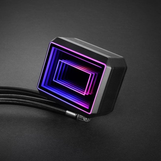 Mars Gaming Ml-two120 Refrigeración Líquida Aio 300w Tdp 1x Ventilador Argb Bomba 4ª Gen Negro