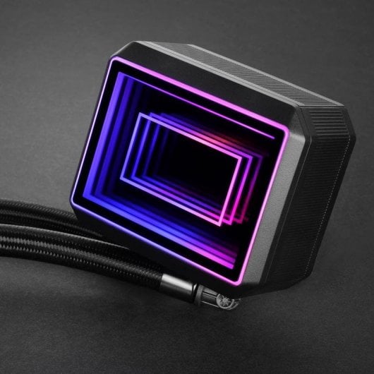 Refrigerazione Liquida Mars Gaming ML-TWO120 120mm 1 Ventola ARGB Infinity Mirror