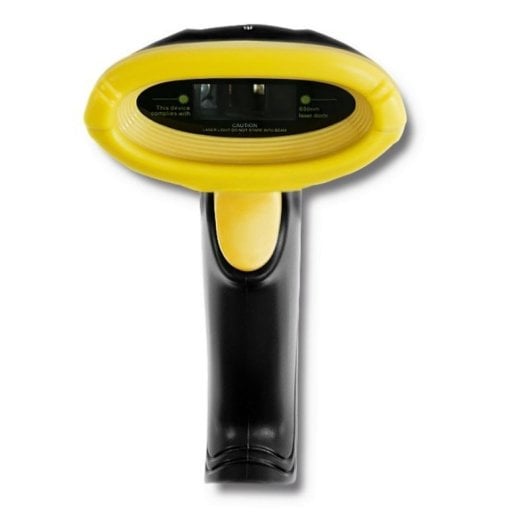 Lecteur de codes-barres Qoltec 50862 1D Laser Sans fil 100 m USB