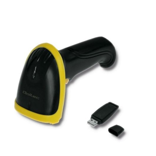 Lecteur de codes-barres Qoltec 50862 1D Laser Sans fil 100 m USB