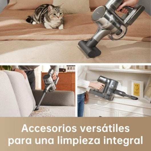Aspirateur sans Fil Dreame R20 Slim 190W 90 min Filtration Multi-étapes Accessoires Animaux