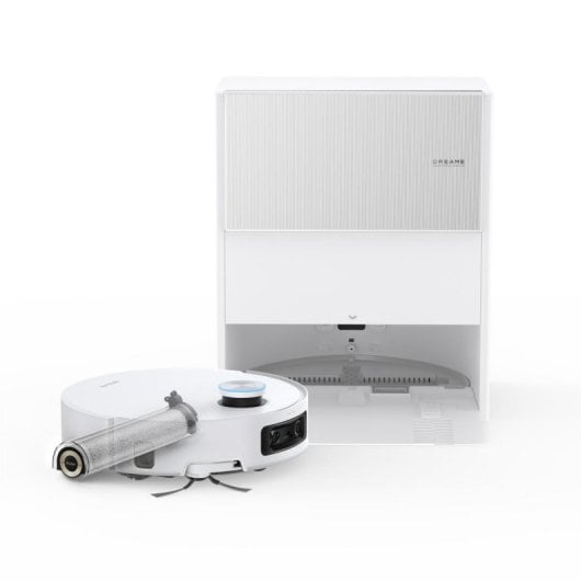 Aspirador Robô com Mopa Dreame Aqua10 Ultra Roller Complete Com Esvaziamento Automatico Navegação Laser 30.000 Pa