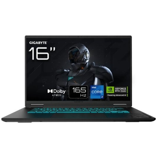 Notebook Gigabyte A16 CVHI3ES864SD 16" Intel Core i7-13620H 32GB 1TB SSD RTX 5060 8GB FreeDOS