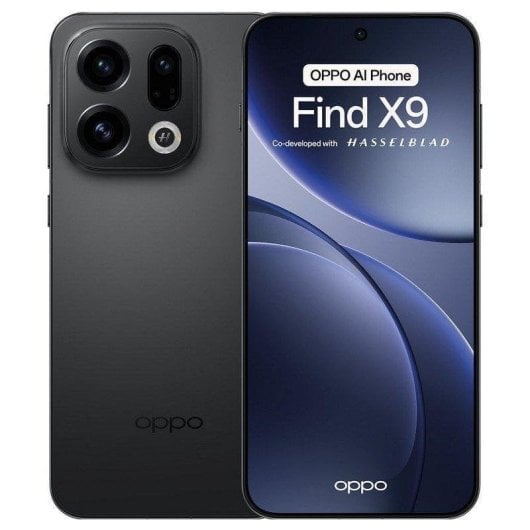 OPPO Find X9 5G 12GB 512GB 6,59" Negro Triple cámara
